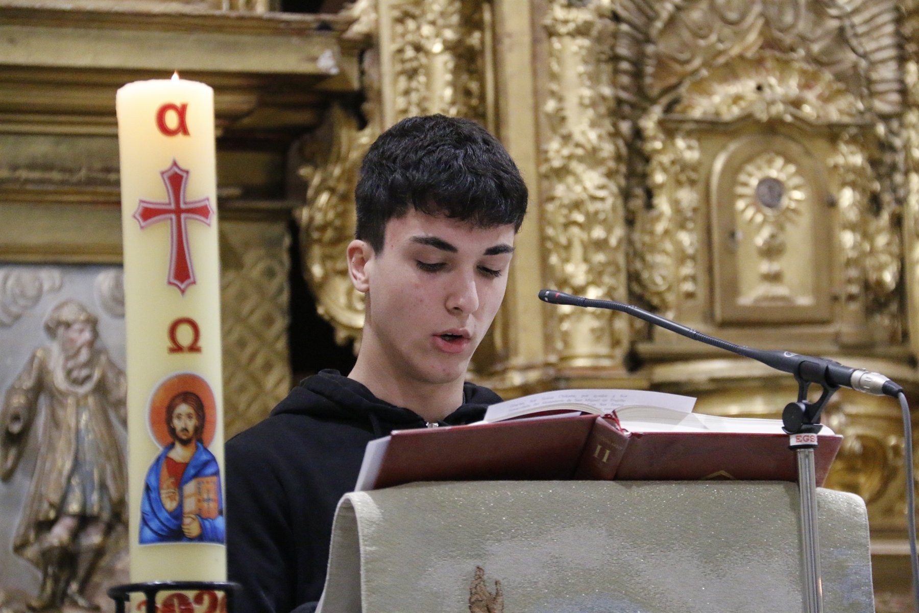 Celebración litúrgica del 11 de mayo en el Monasterio de las Dueñas